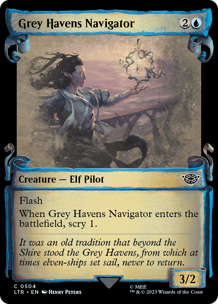 Grey Havens Navigator - Scroll Showcase [LTR-504]