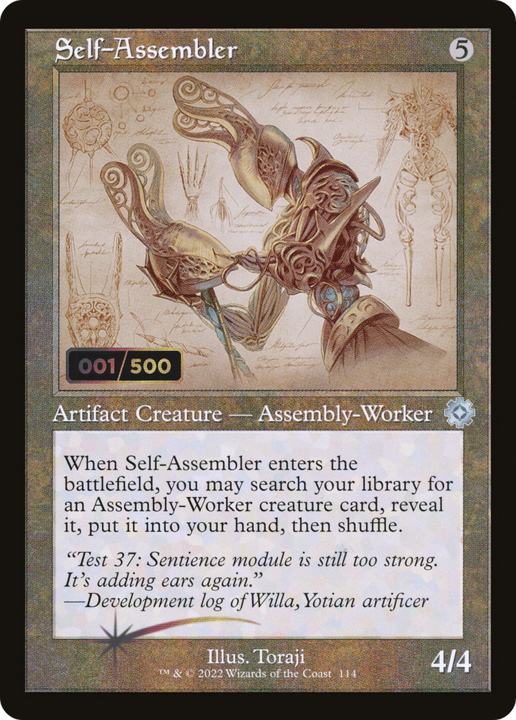 Self-Assembler - Serialized [BRR-114z]