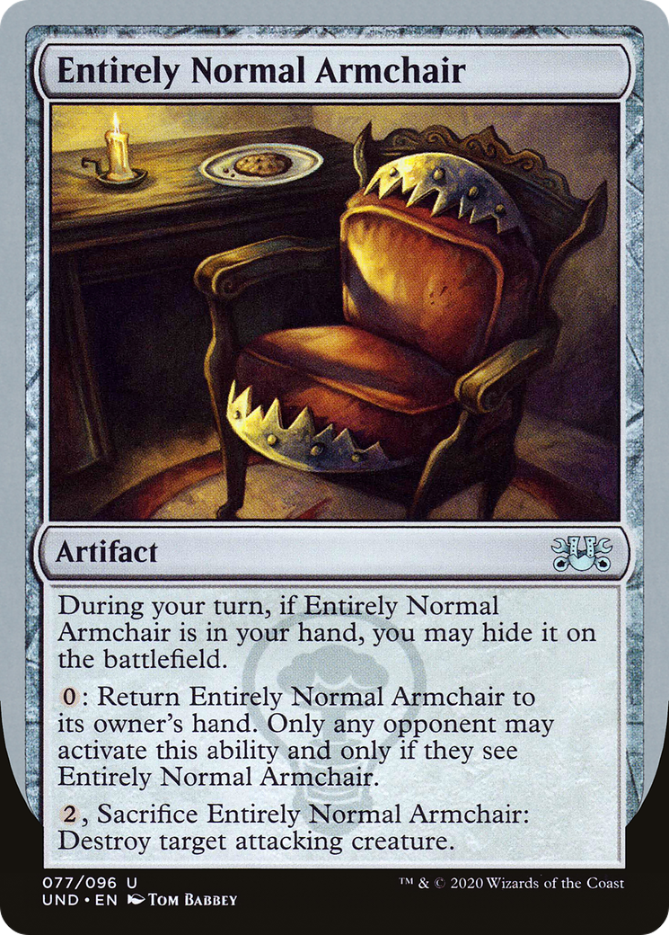 Entirely Normal Armchair [UND-77]