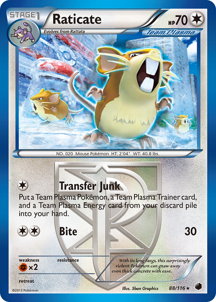 Raticate [BW9-88]