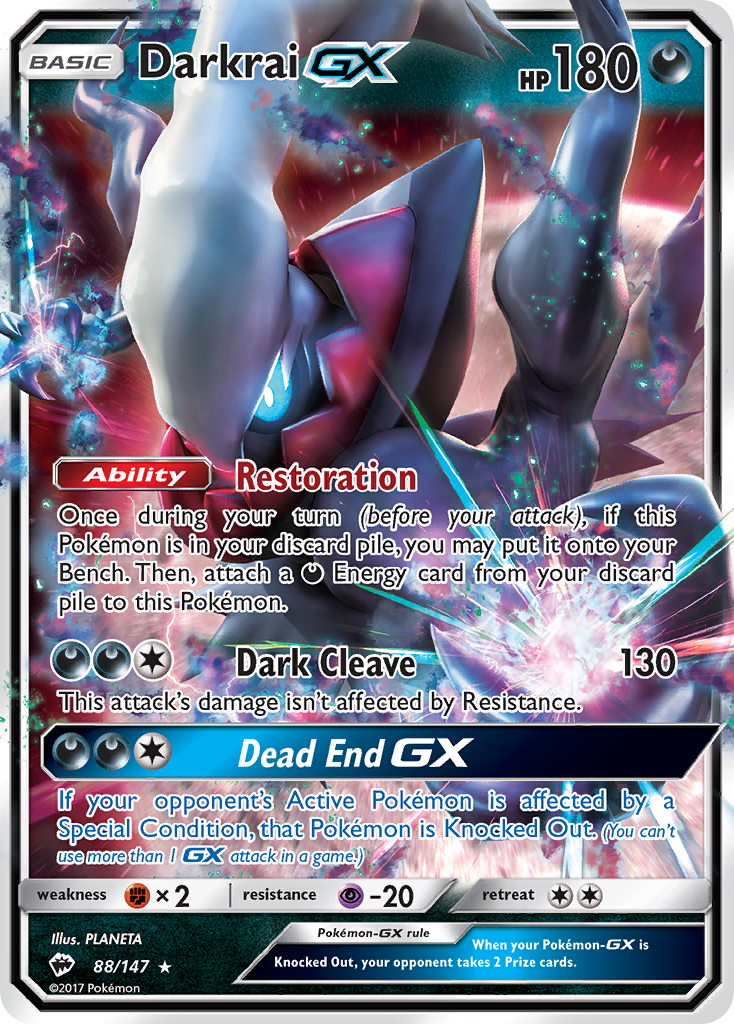 Darkrai-GX [SM3-88]