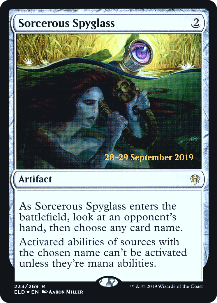 Sorcerous Spyglass - Prerelease Promo [PELD-233s]