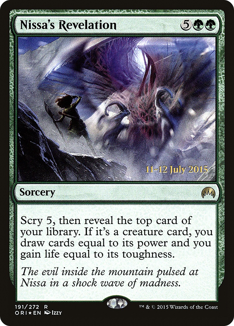 Nissa's Revelation - Prerelease Promo [PORI-191s]
