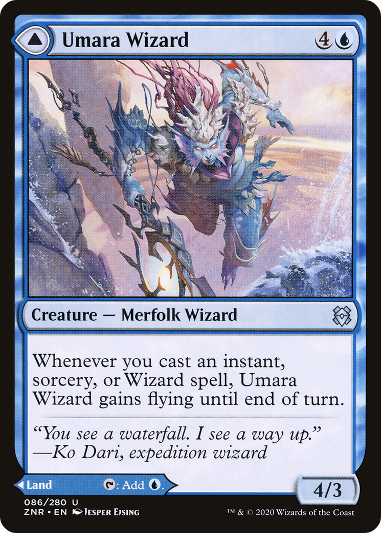 Umara Wizard // Umara Skyfalls [ZNR-86]