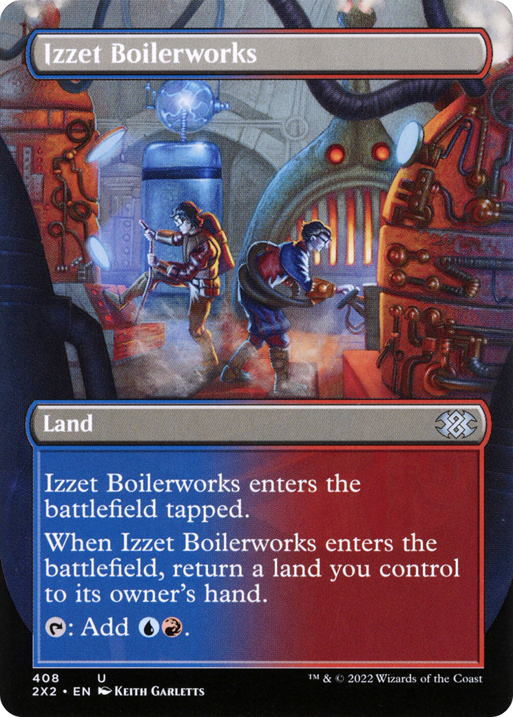 Izzet Boilerworks - Borderless [2X2-408]