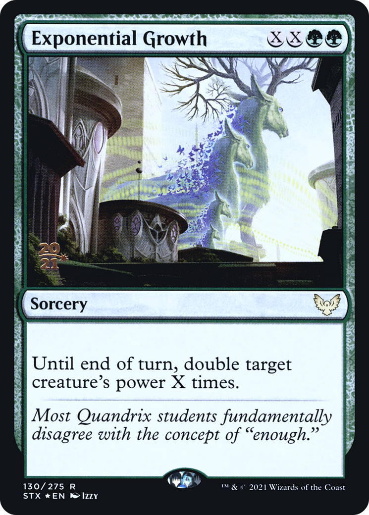 Exponential Growth - Prerelease Promo [PSTX-130s]