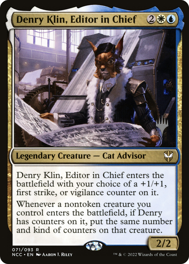 Denry Klin, Editor in Chief - Promo Pack [PNCC-71p]