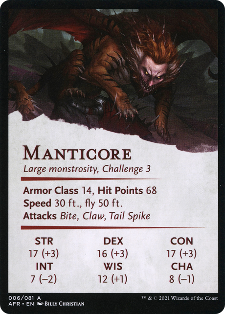 Manticore // Manticore [AAFR-6]
