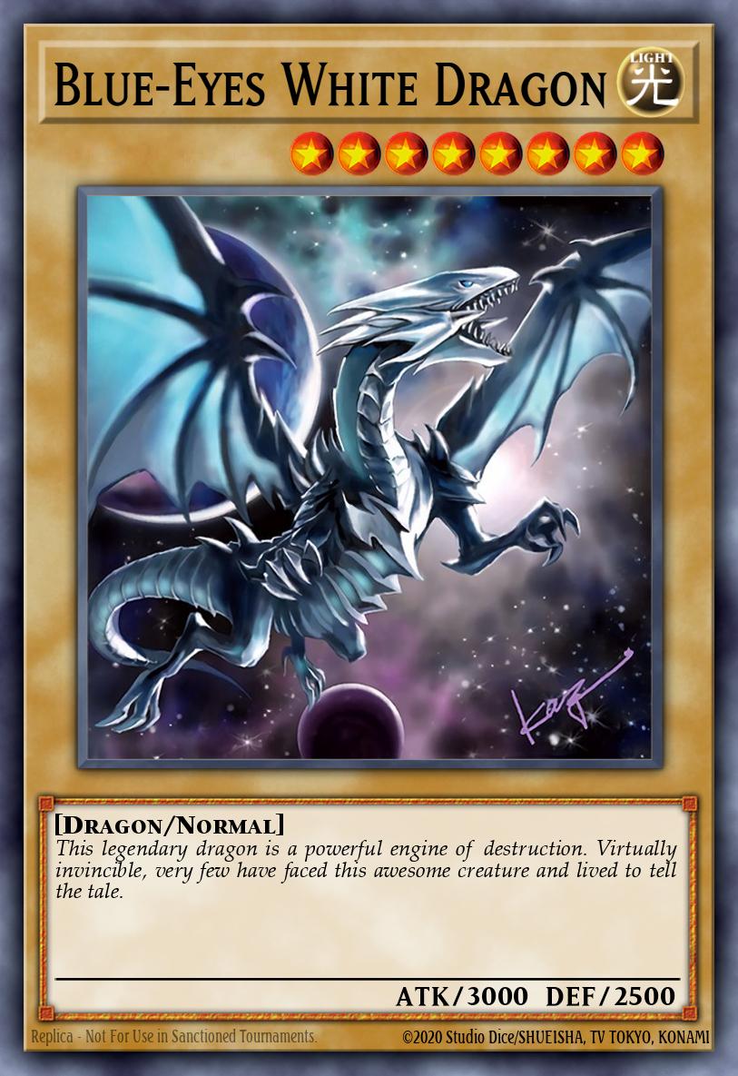Blue-Eyes White Dragon [DTP1-EN001]