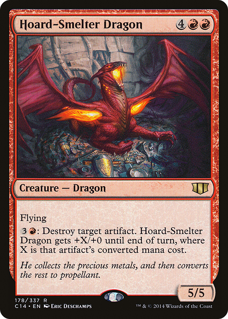 Hoard-Smelter Dragon [C14-178]