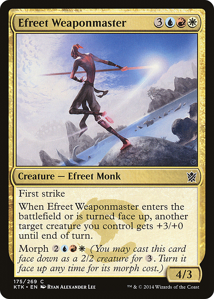 Efreet Weaponmaster [KTK-175]