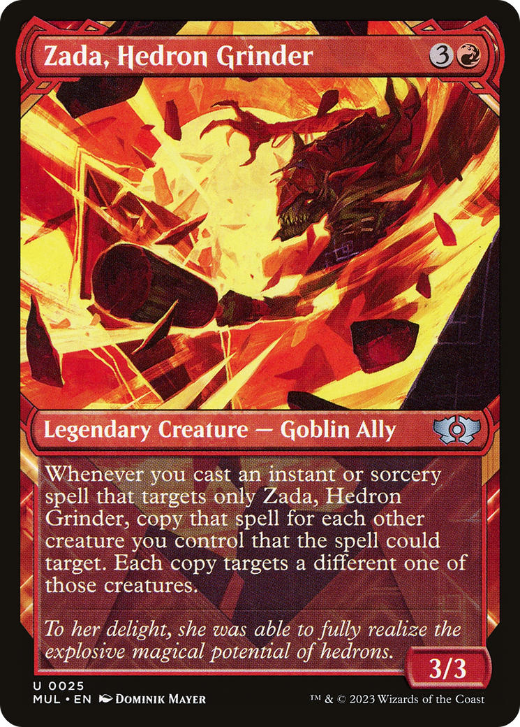 Zada, Hedron Grinder - Showcase - Full Art [MUL-25]