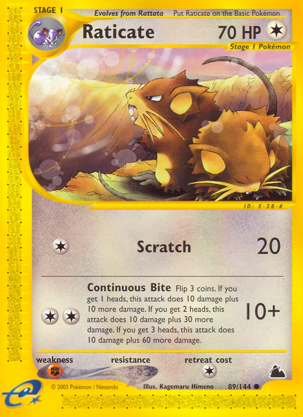 Raticate [ECARD3-89]