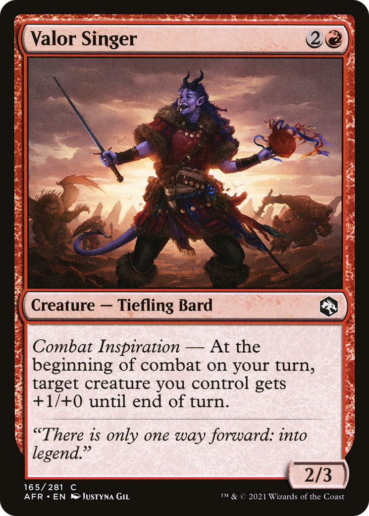 Valor Singer [AFR-165]