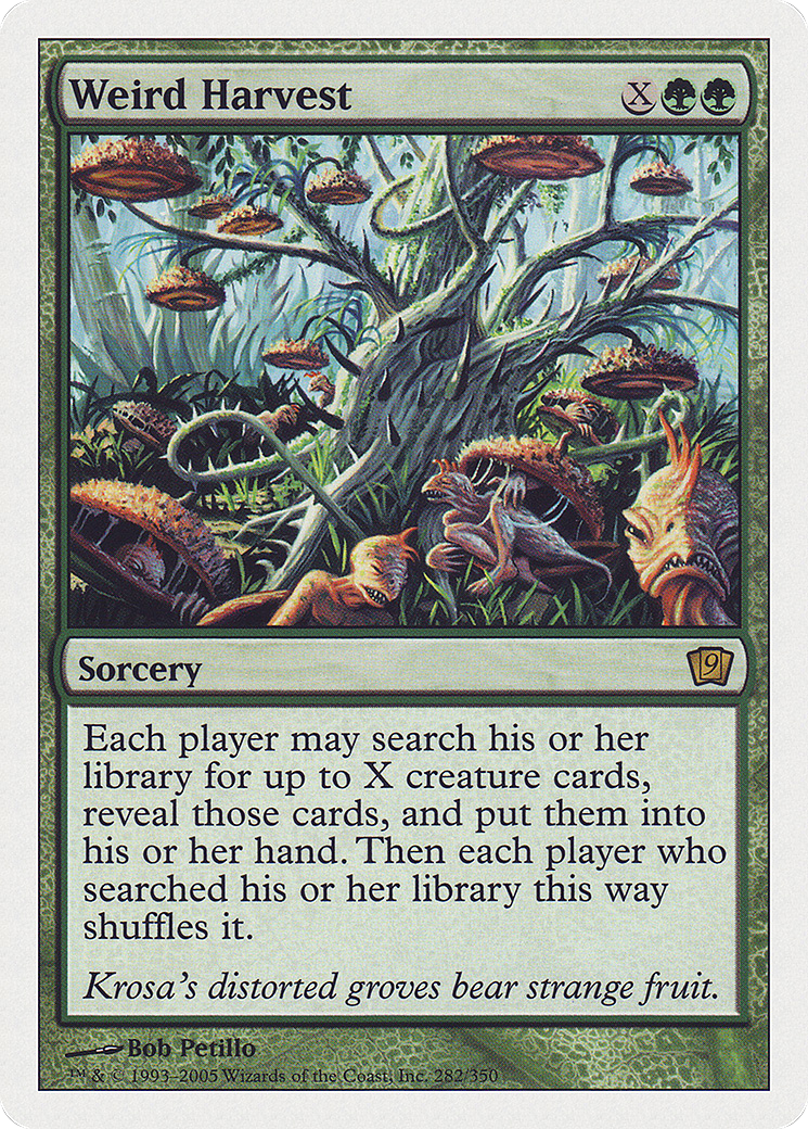 Weird Harvest [9ED-282]