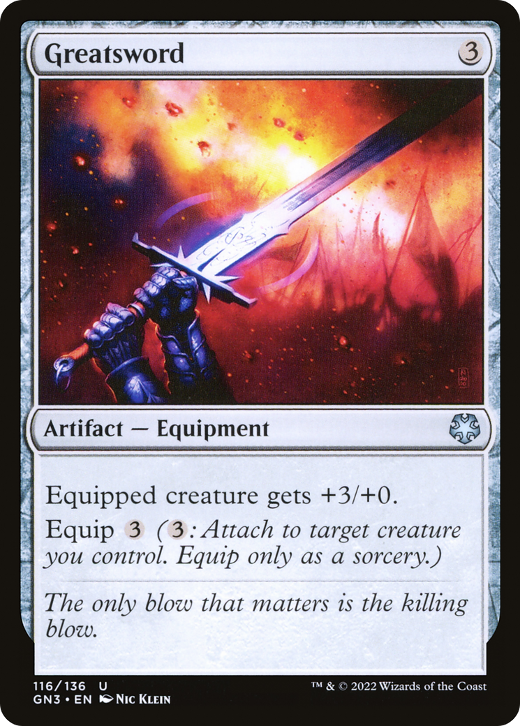 Greatsword [GN3-116]