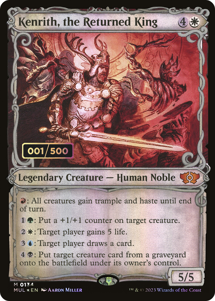 Kenrith, the Returned King - Showcase - Serialized [MUL-134z]