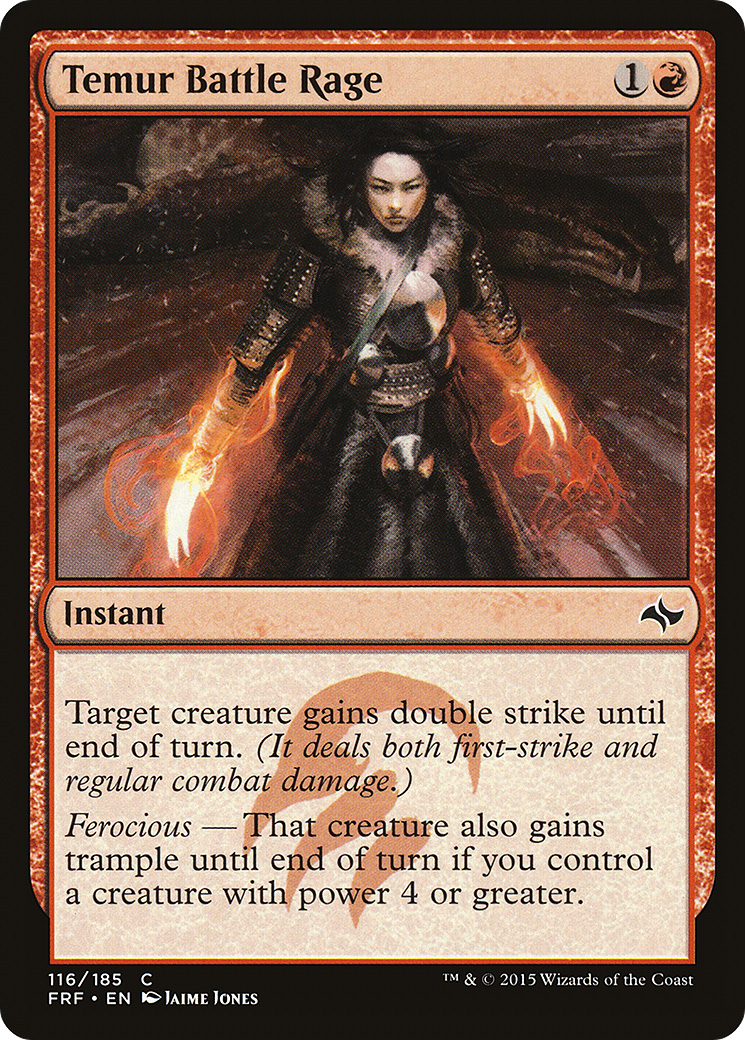 Temur Battle Rage [FRF-116]