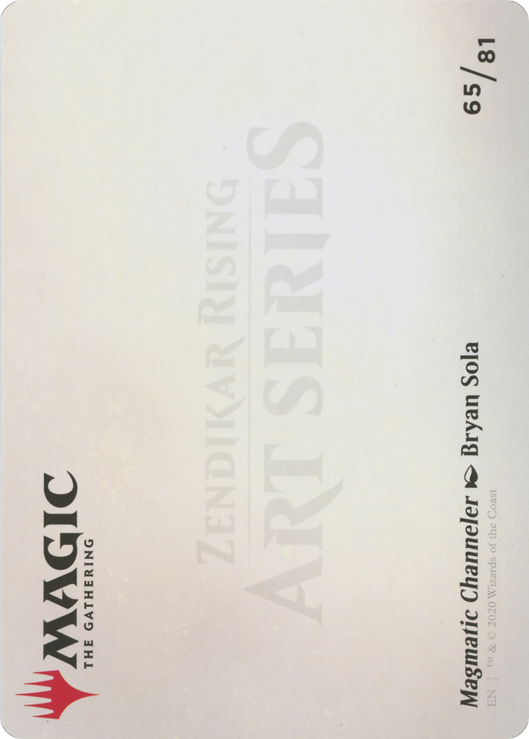 Magmatic Channeler // Magmatic Channeler - Borderless [AZNR-65]