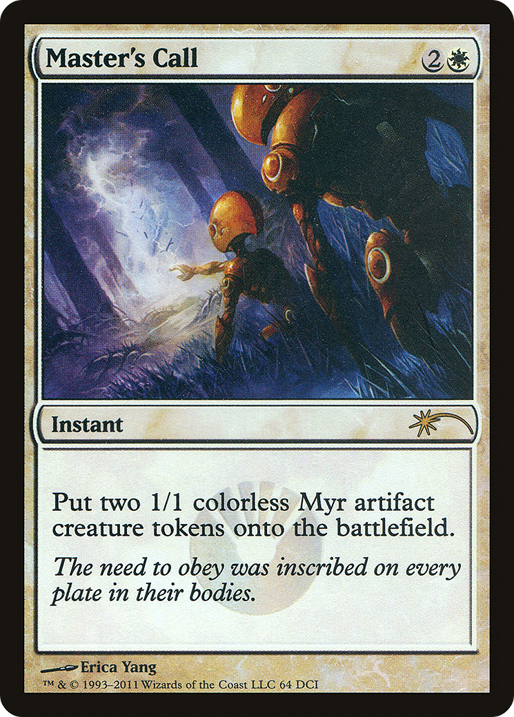 Master's Call - Promo [PDCI-64]