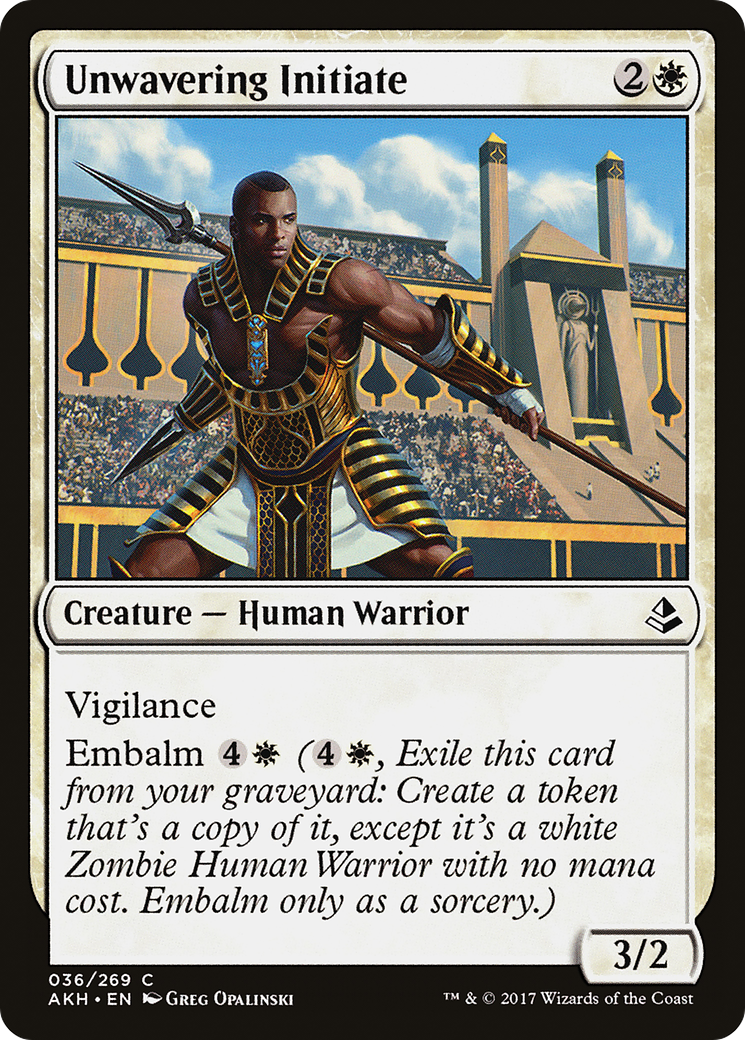 Unwavering Initiate [AKH-36]