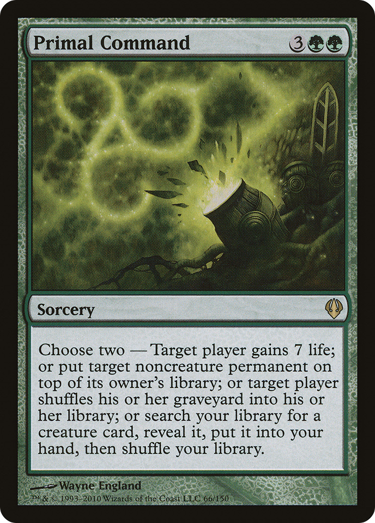 Primal Command [ARC-66]