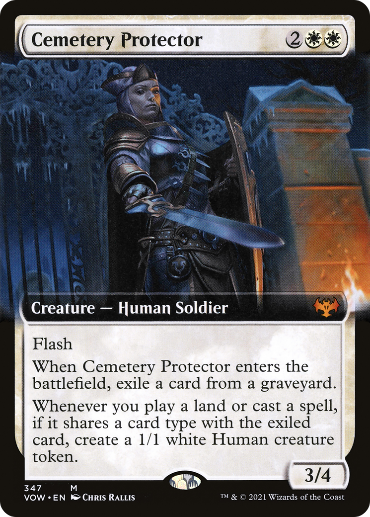 Cemetery Protector - Extended Art [VOW-347]