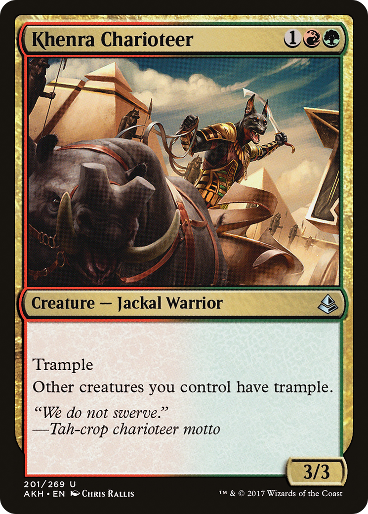 Khenra Charioteer [AKH-201]