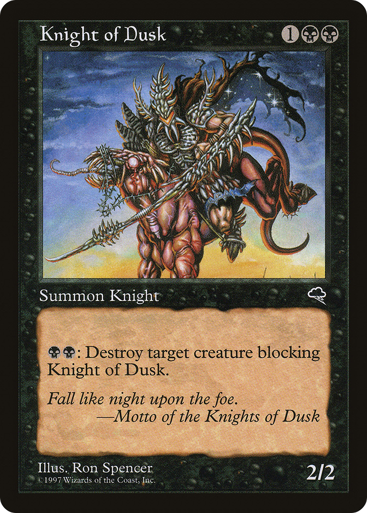 Knight of Dusk [TMP-140]