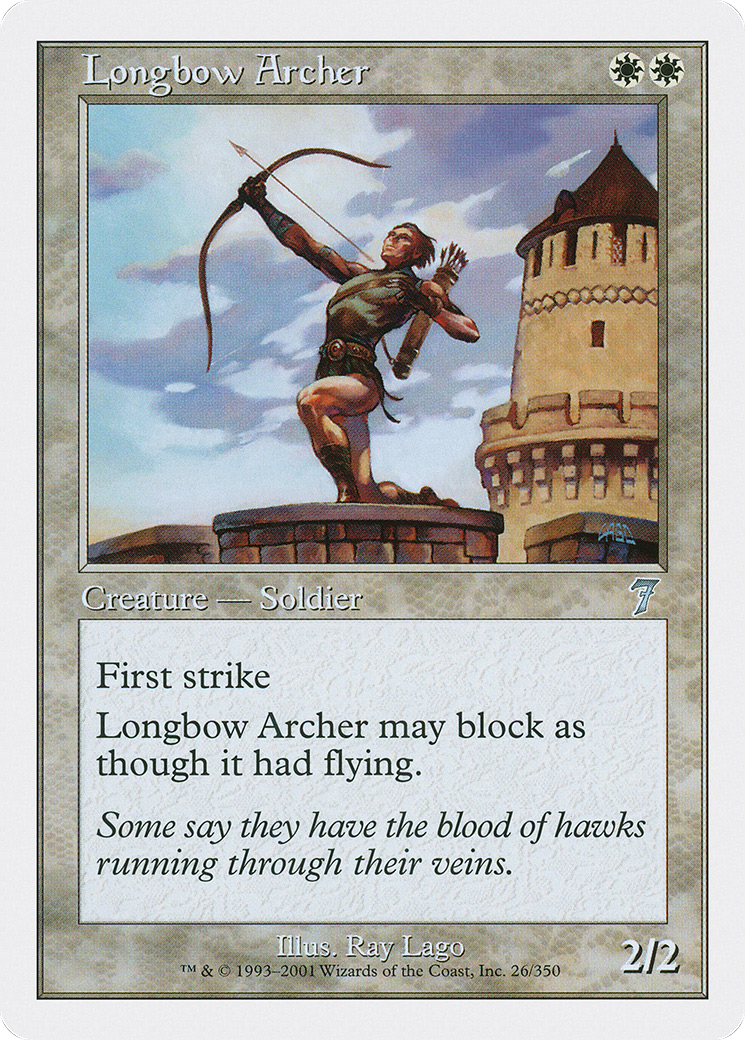 Longbow Archer [7ED-26]