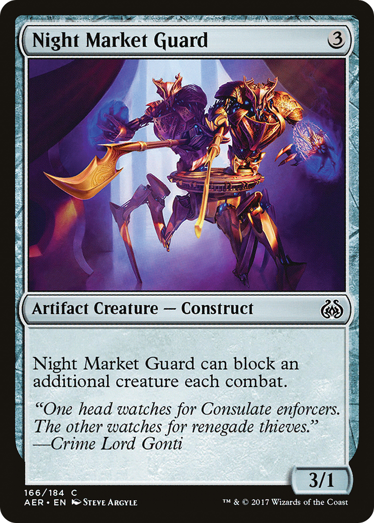 Night Market Guard [AER-166]