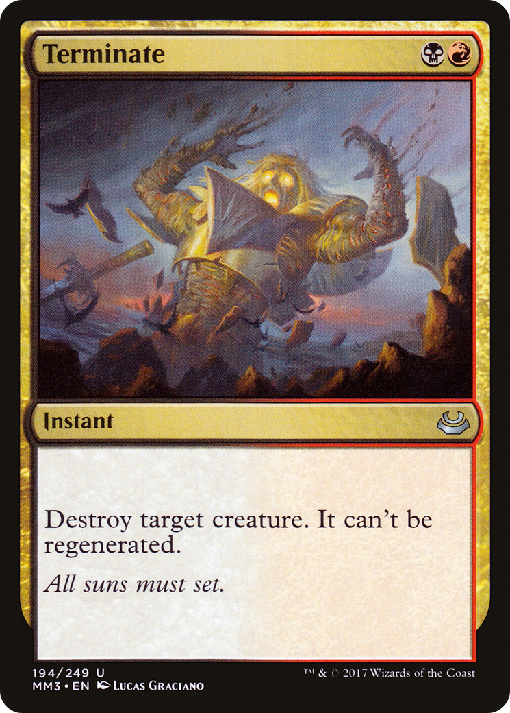 Terminate [MM3-194]