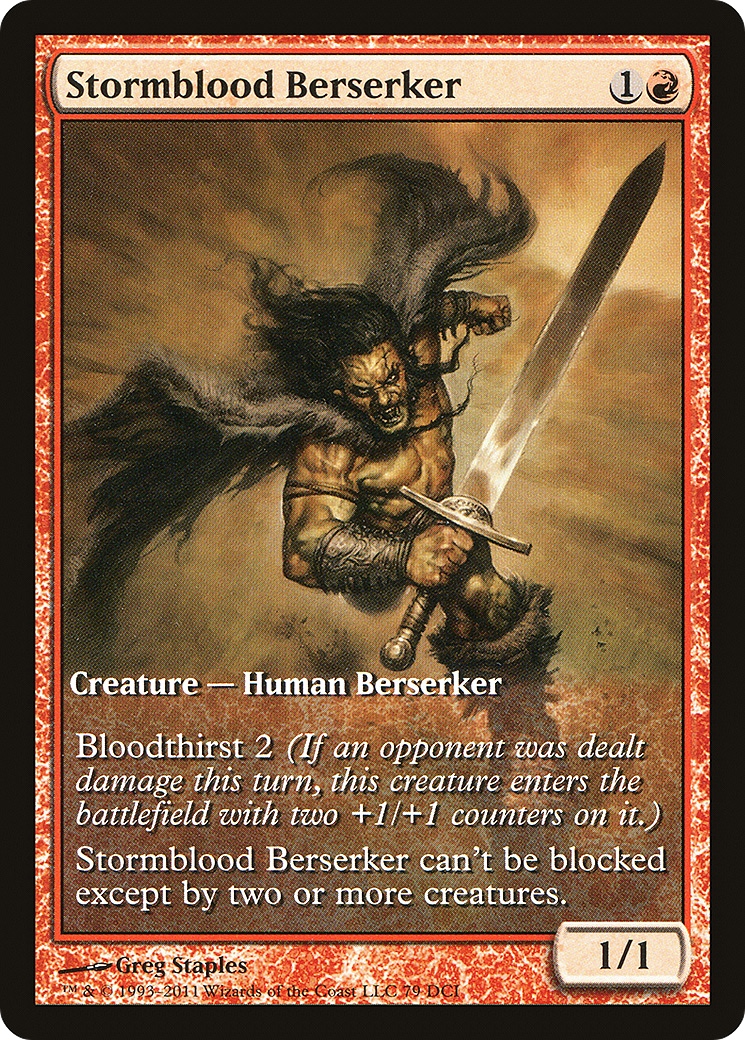 Stormblood Berserker - Full Art - Promo [PDCI-79]