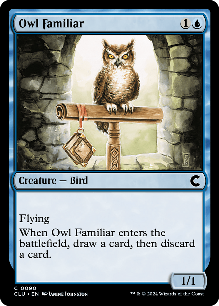 Owl Familiar [CLU-90]