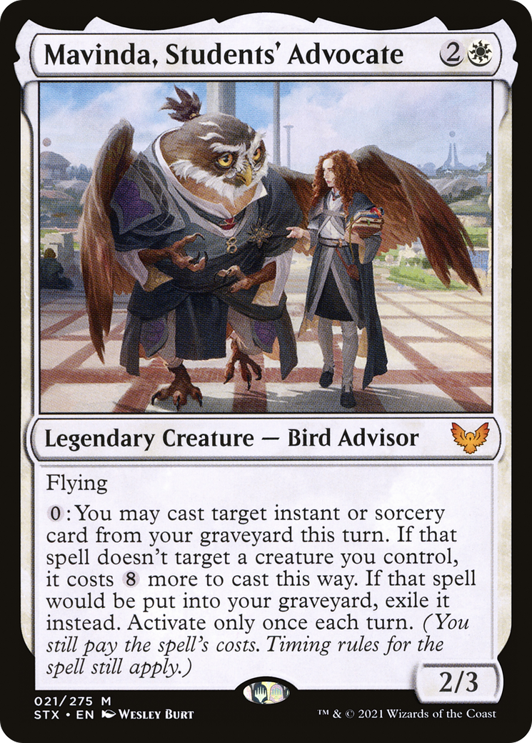 Mavinda, Students' Advocate [STX-21]