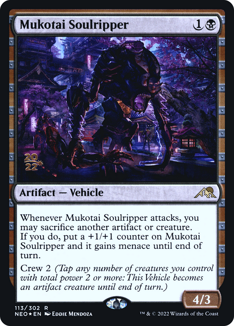Mukotai Soulripper - Prerelease Promo [PNEO-113s]