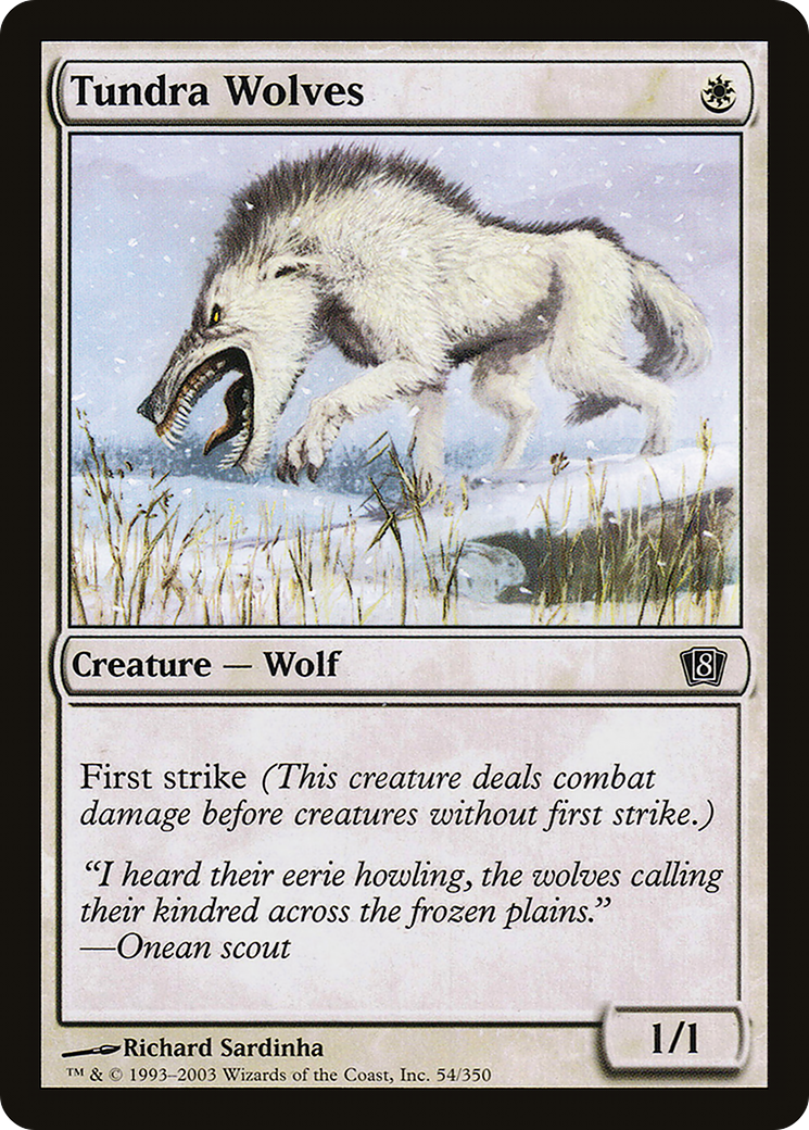 Tundra Wolves [8ED-54★]