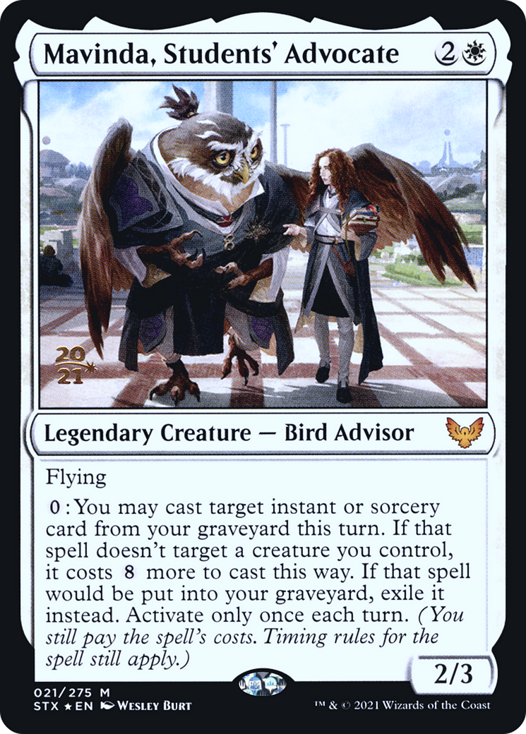 Mavinda, Students' Advocate - Prerelease Promo [PSTX-21s]