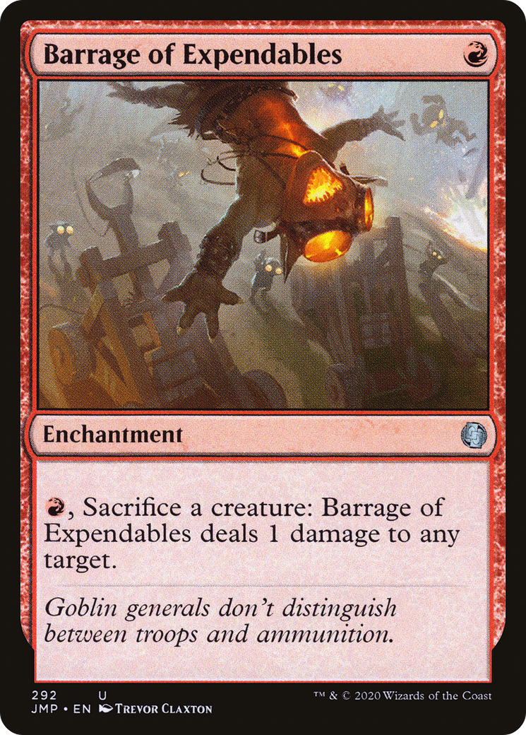 Barrage of Expendables [JMP-292]