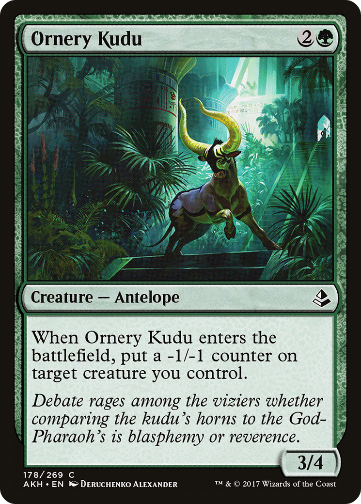 Ornery Kudu [AKH-178]
