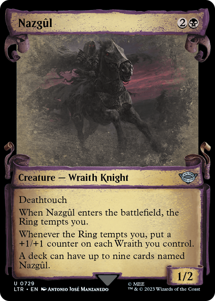 Nazgûl - Scroll Showcase [LTR-729]
