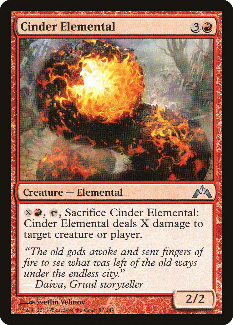 Cinder Elemental [GTC-87]