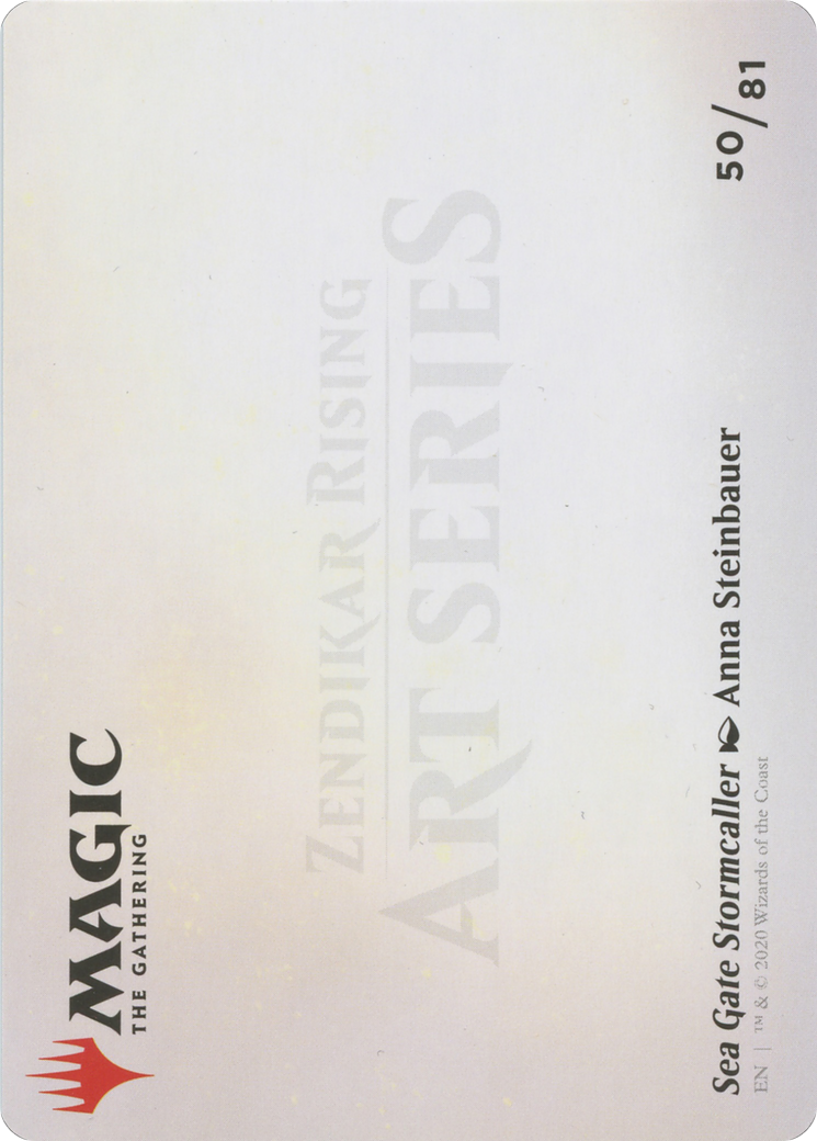 Sea Gate Stormcaller // Sea Gate Stormcaller - Borderless [AZNR-50]