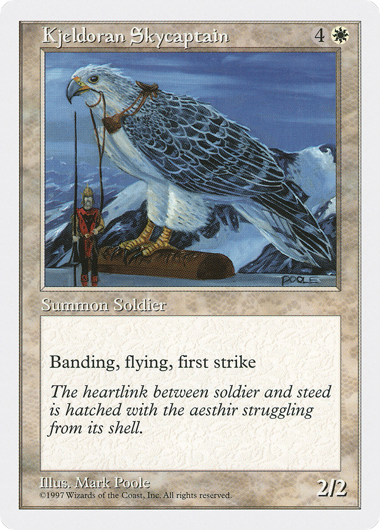 Kjeldoran Skycaptain [5ED-45]