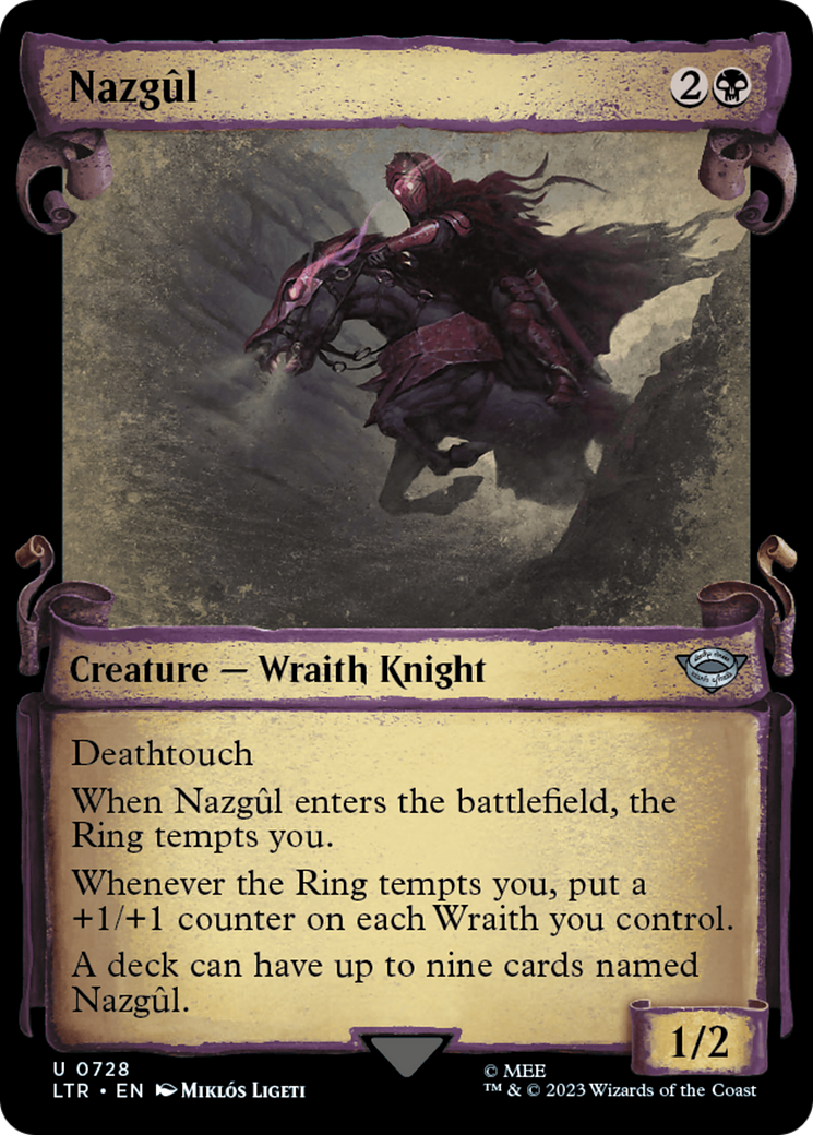 Nazgûl - Scroll Showcase [LTR-728]