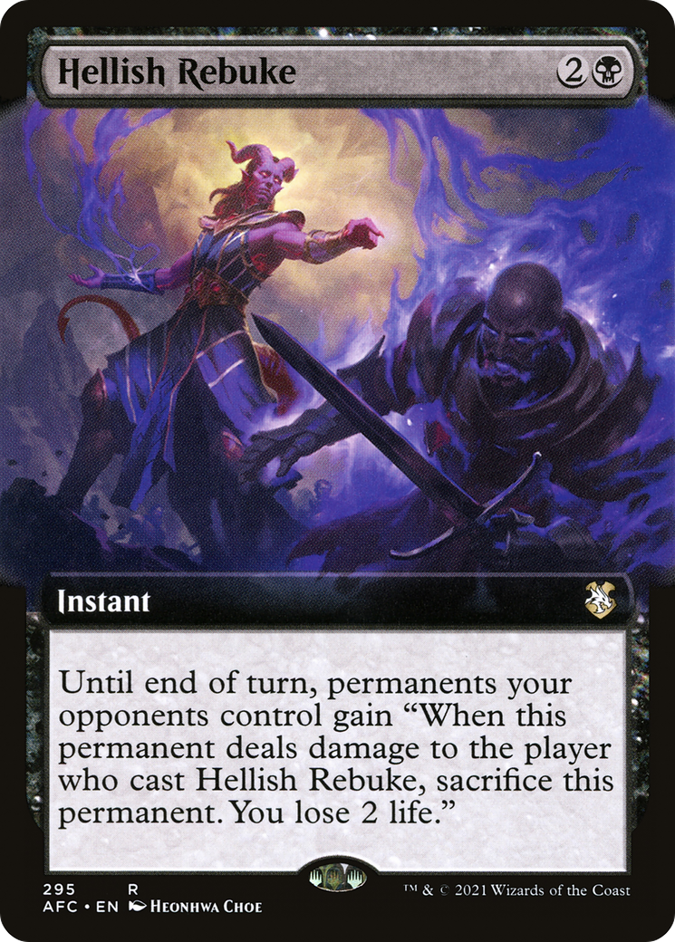 Hellish Rebuke - Extended Art [AFC-295]