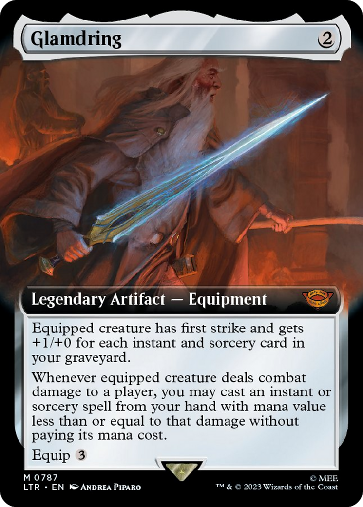Glamdring - Extended Art - Surge Foil [LTR-787]