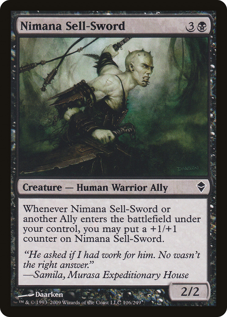 Nimana Sell-Sword [ZEN-106]