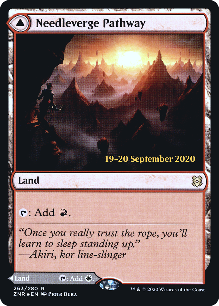 Needleverge Pathway // Pillarverge Pathway - Prerelease Promo [PZNR-263s]
