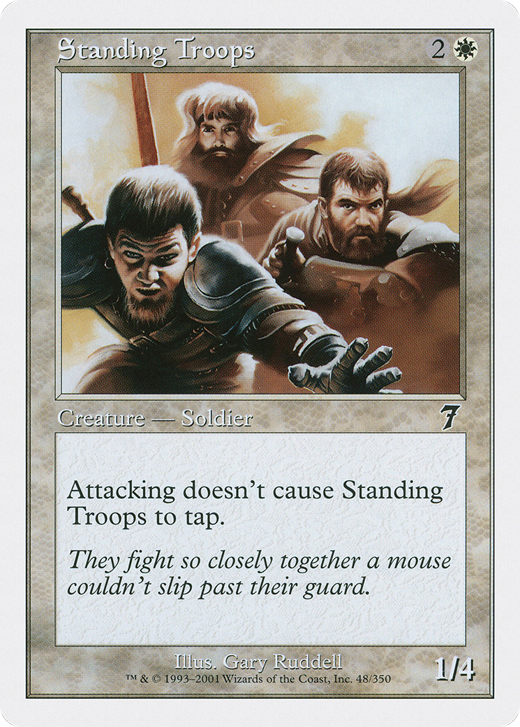 Standing Troops [7ED-48]